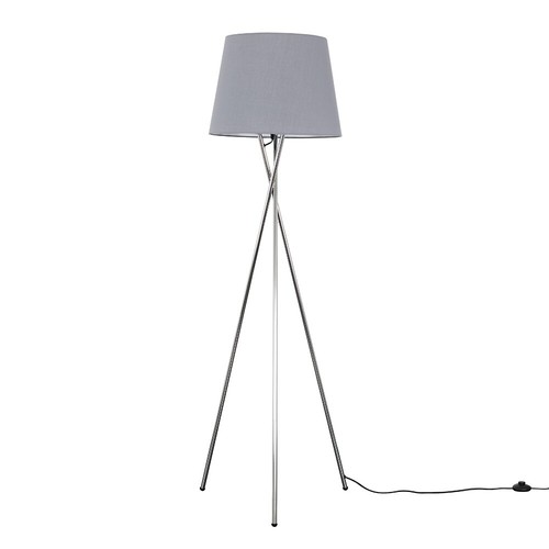 Modern chrome tripod floor - tripod,