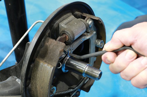 Brake drum shoe - brake,