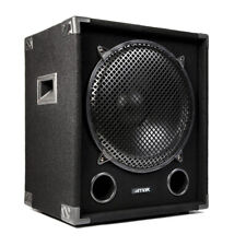 Max 15 Inch Passive DJ Subwoofer 1200W Bass Bin for Club & Disco