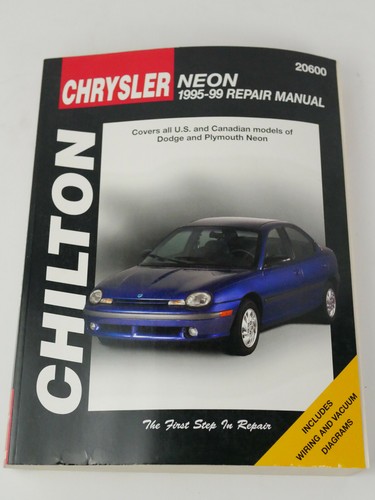 Chilton chrysler neon - chilton, 1995-99