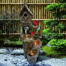 3-Tier Birdhouse Water