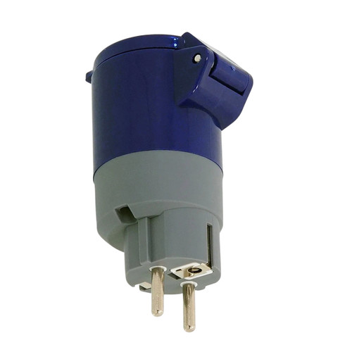 16a pin style schuko plug - style,