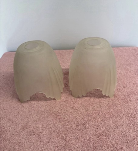 Vintage pair frosted - pair,