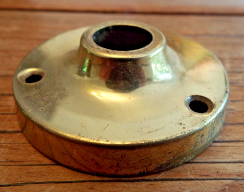 Reclaimed brass door - reclaimed, knob