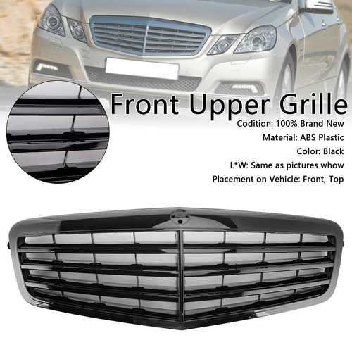 Black front grille - black, fit