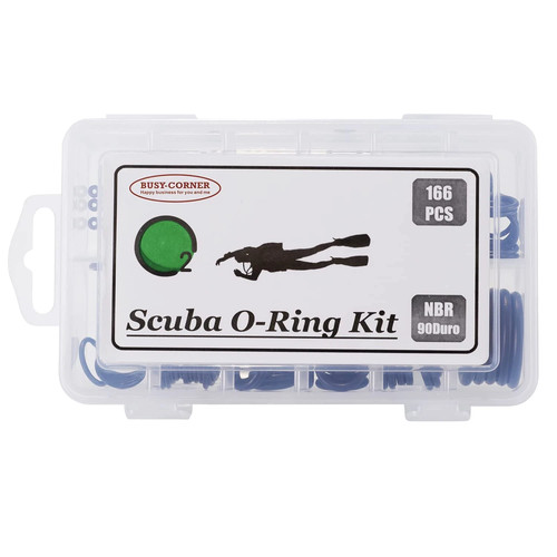166 pieces scuba ring - 166, kit