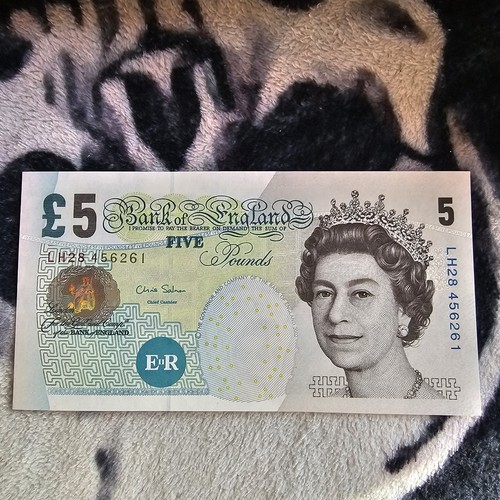 Old five pound - five,