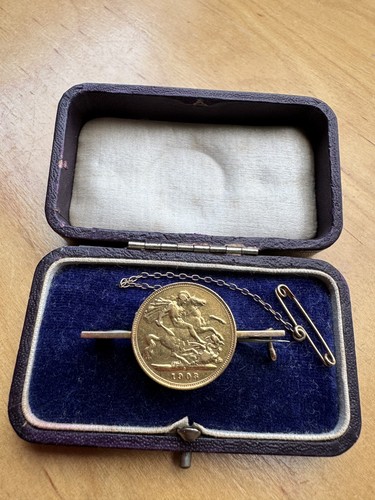 Gold half sovereign - gold, sydney