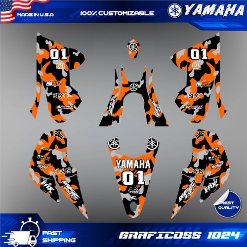 Graphics kit for yamaha yfz - graphics,