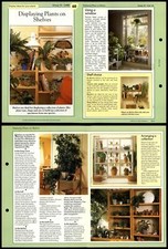 Displaying Plants On Shelves #60 Display Success With House Plants Fold-Out Card