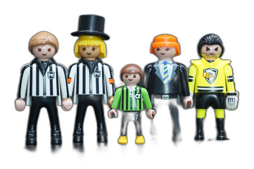Playmobil footballers soccer - footballers,