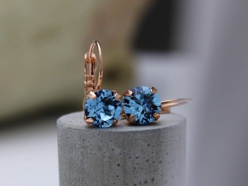 Aquamarine leverback - aquamarine,
