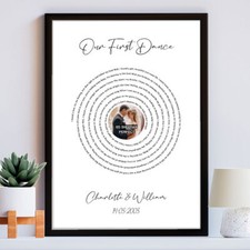 Personalised Photo & Words in