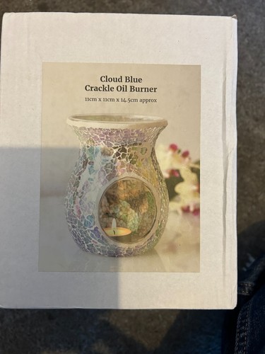 Wax melt burner crackle - melt, glass