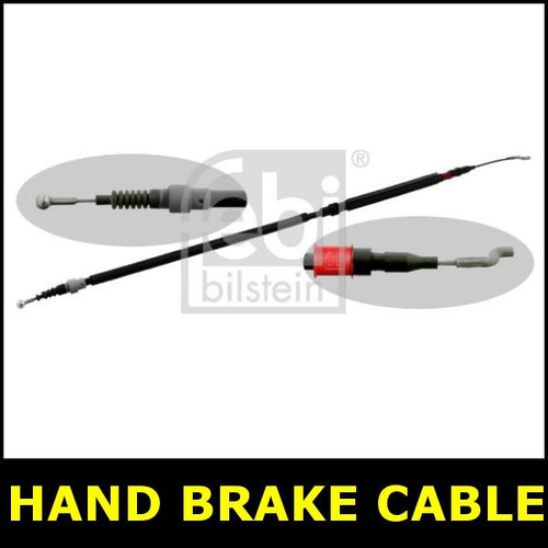 Handbrake cable rear left - rear,