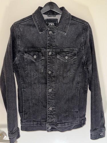 Zara men denim jacket size - zara,