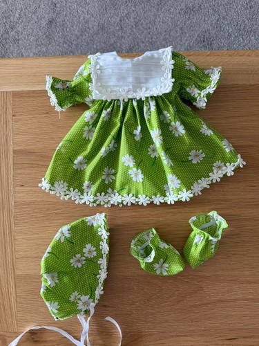 Hand made dolls outfit - made,