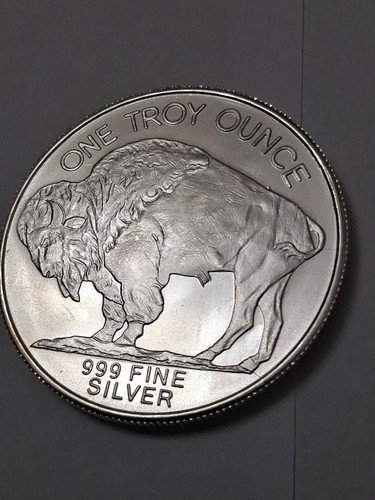 One ounce 999 - one, buffalo/