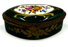 Vintage Limoges Pill Trinket