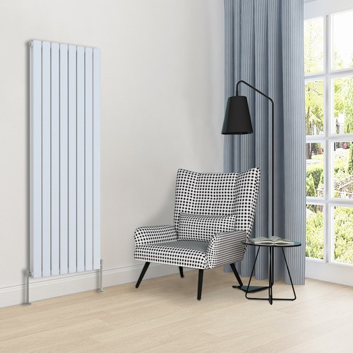 Flat panel designer radiator - flat,