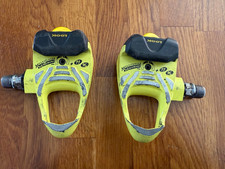 Look delta pedals PP296 Pro Team Special edition in yellow . De Rosa etc.