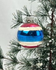 Vintage shiny brite patriotic - shiny,
