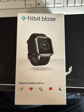 Fitbit Blaze Smart Fitness Tracker Watch - Black + charger + box
