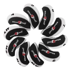 10Pcs Golf Iron Headcovers for Wilson Staff Club Covers 4-9-APSL