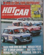 Hot Car magazine October 1971