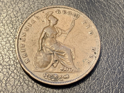 1854 victorian penny - victorian,