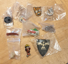Collection of 10 pin badges