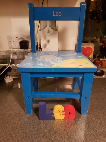 Leo personalised child chair