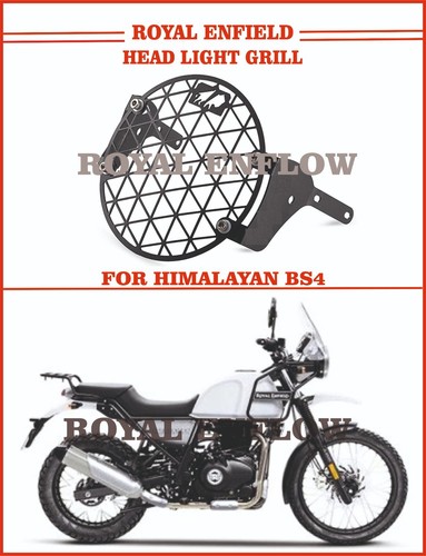 Royal enfield head light grill - enfield,