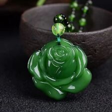 Natural Green Jade Necklace