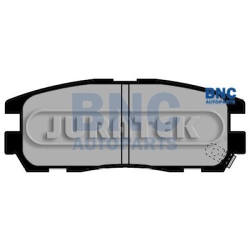Juratek rear brake pads set - juratek,