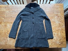 WOMENS JOHN LEWIS GREY BUTTON