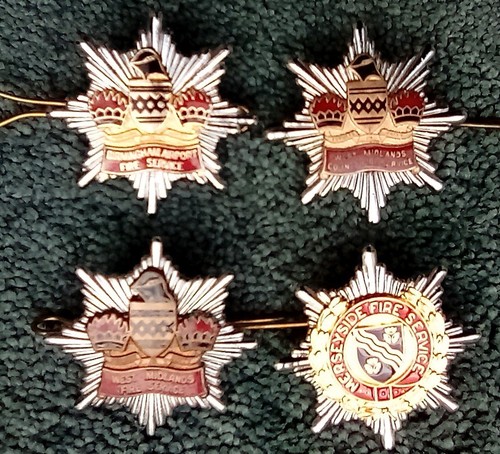 Fire service badges job - service, lot