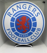 Glasgow Rangers Football Club Light Box USB Powered man cave, bar 