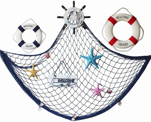 Decorative fishing net shell - net,