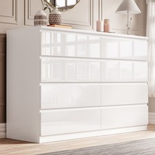 High Gloss Chest Of Drawers