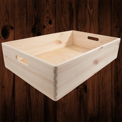 Xlarge wooden open crate - xlarge,