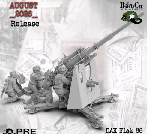 28mm ww2 german dak - ww2, flak