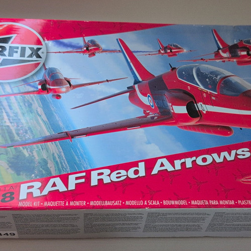 Airfix raf red - airfix, hawk