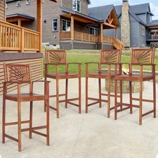 Patiojoy Set of 4 Bar Stools