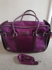 Samsonite Travel Weekender Bag Carry On Shoulder Strap Black Suitcase Holdall