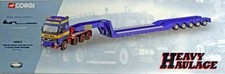 CORGI HEAVY HAULAGE BANKS BROS VOLVO FH12 4 AXLE KING TRAILER CC12406
