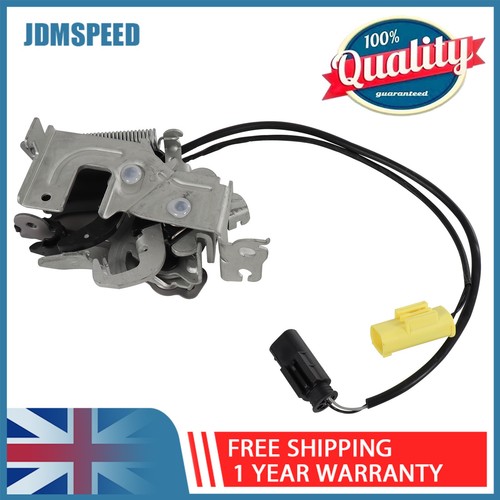 Front bumper bonnet panel lock - front,