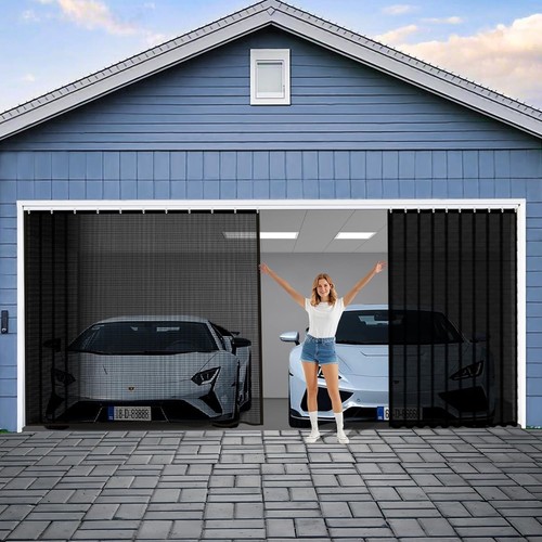 Sliding garage door screen - sliding,