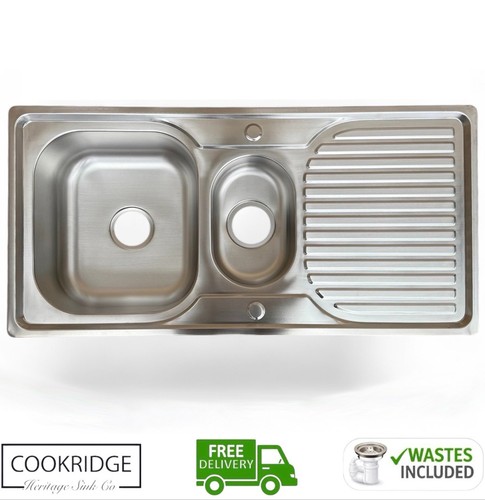Stainless steel kitchen sink - stainless,