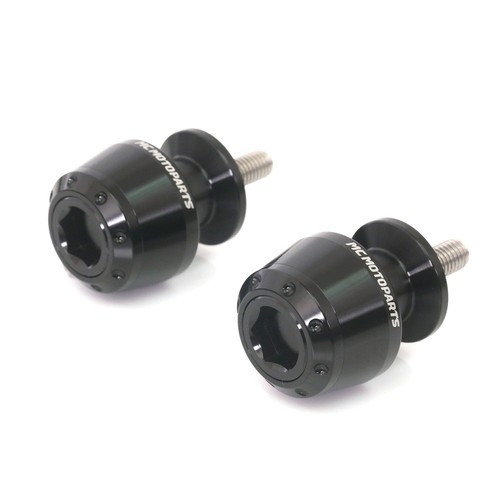 Spmf black swingarm spools for - black,